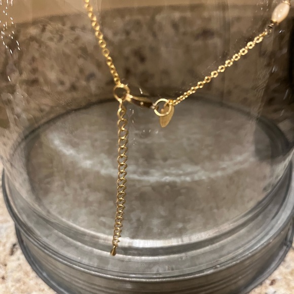 Lia Sophia Gold-Tone Necklace with Brown Faceted Bead & Tassel - Picture 8 of 9